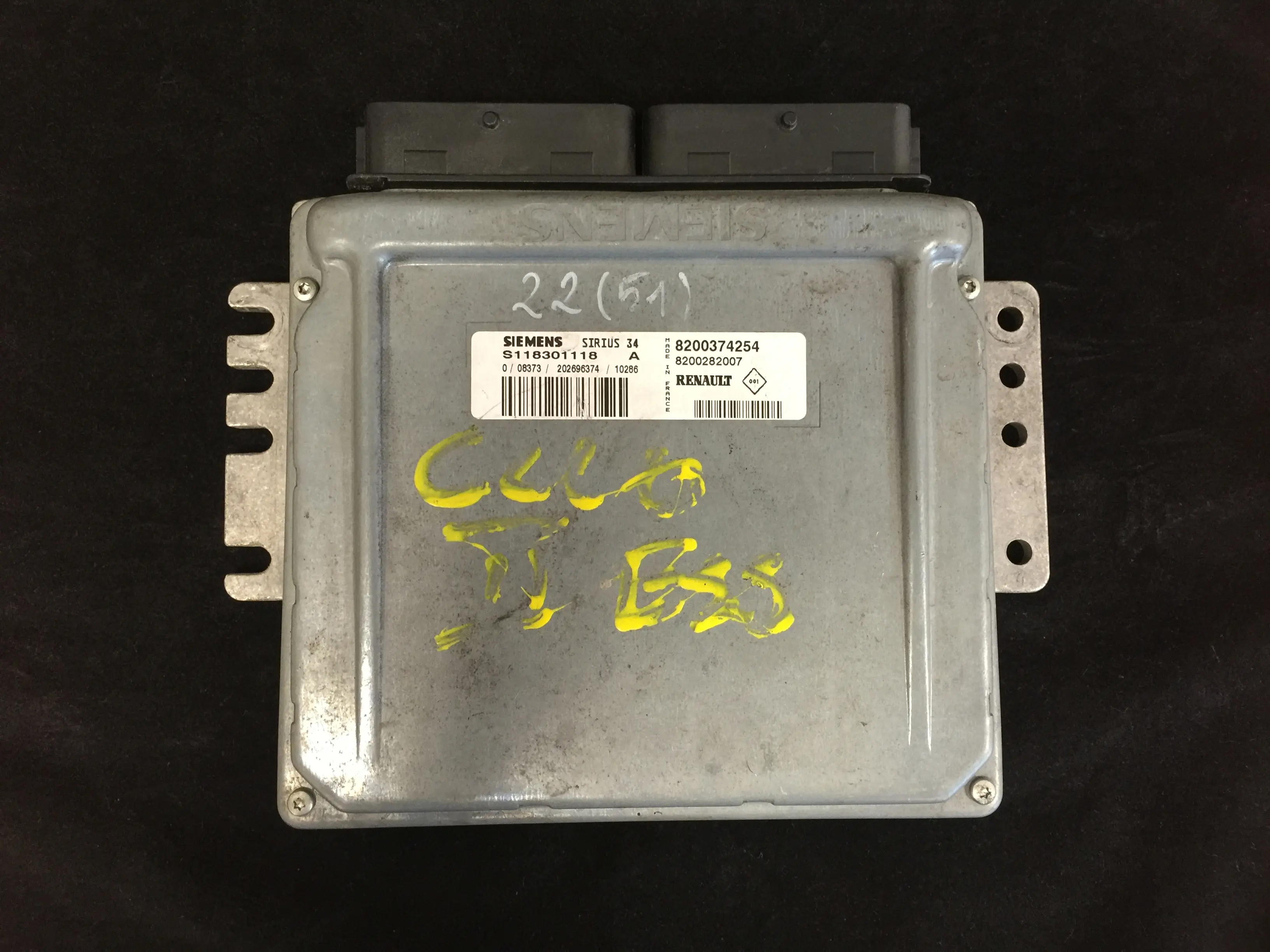 Immo Off - ECU Siemens Sirius 34 Renault | CARLABIMMO